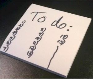 to do list