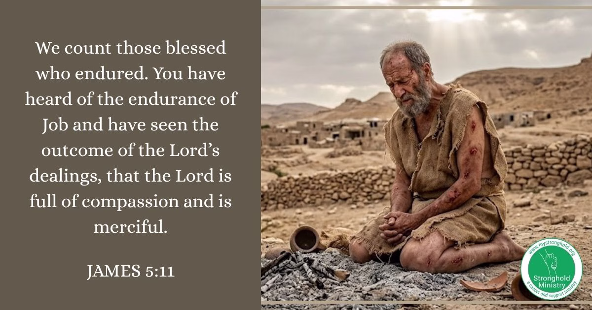 Job's endurance according to James 5:11 led to His experience of God Himself in all His compassion and mercy.